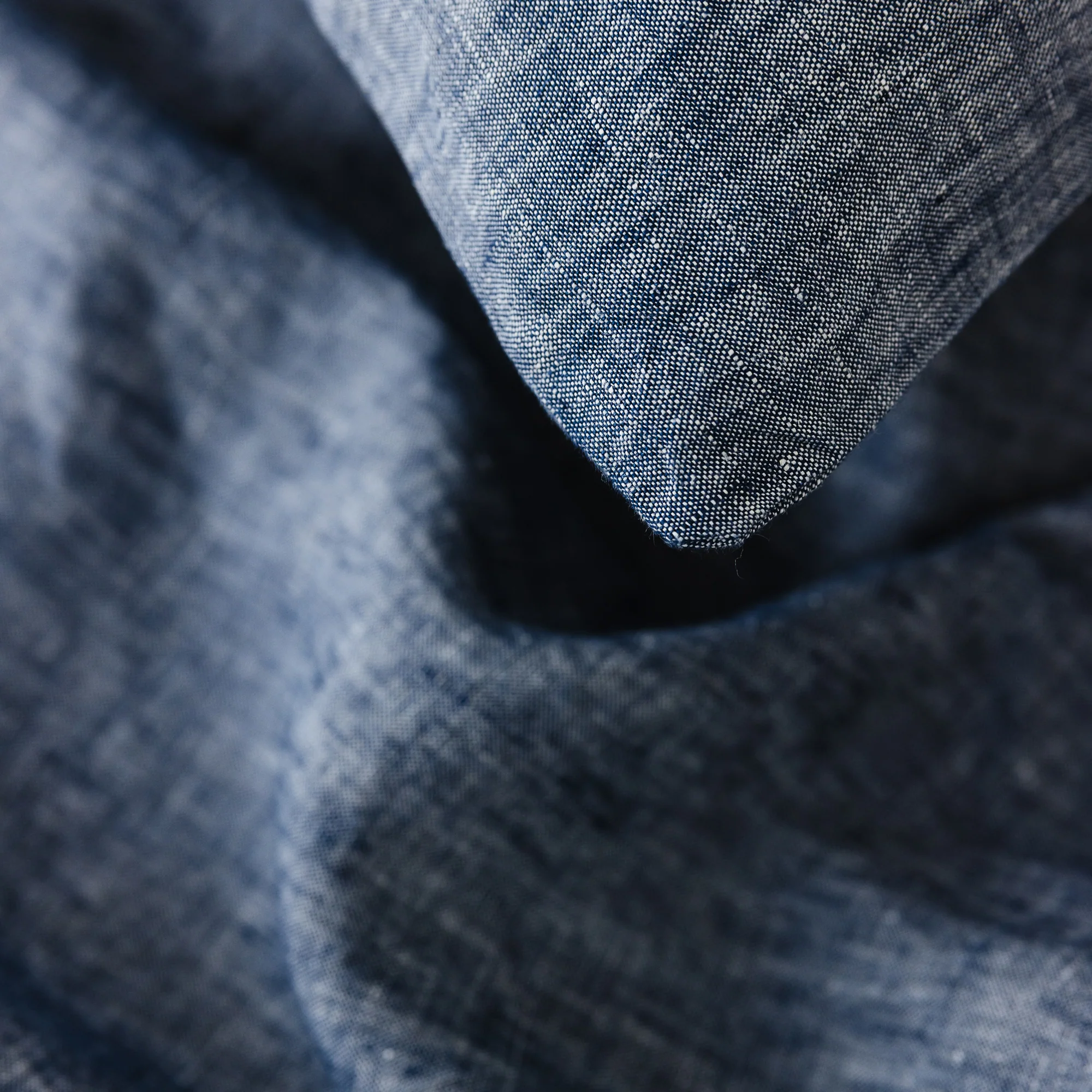 Denim Blue Linen Duvet - Image 7