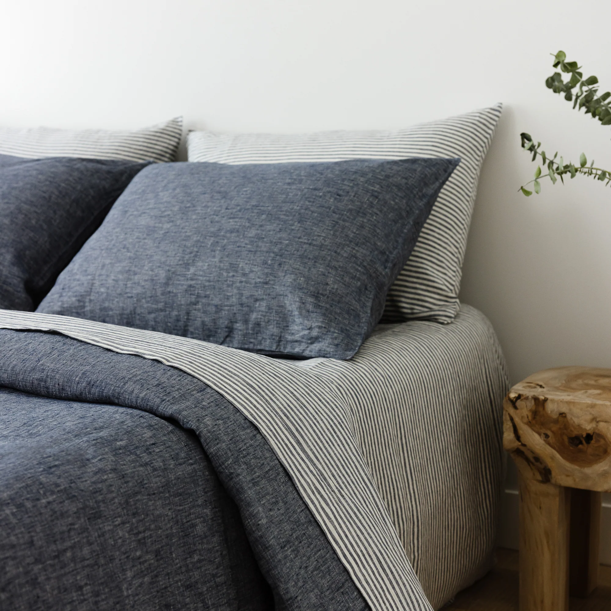 Denim Linen Pillowcases - Image 5