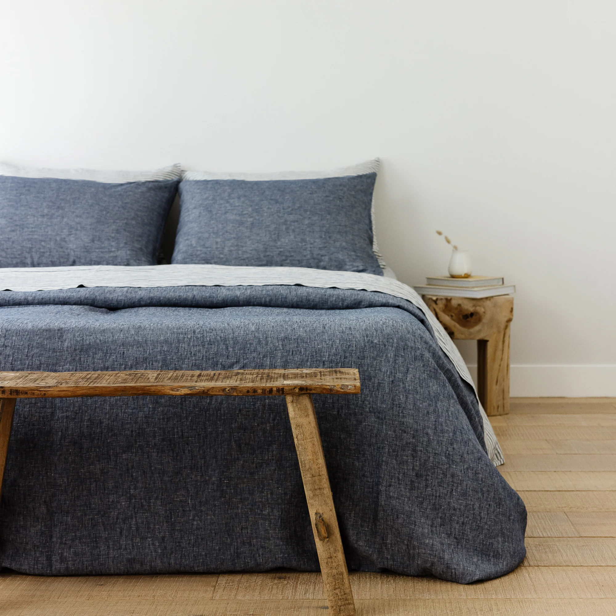 Denim Linen Pillowcases - Image 7