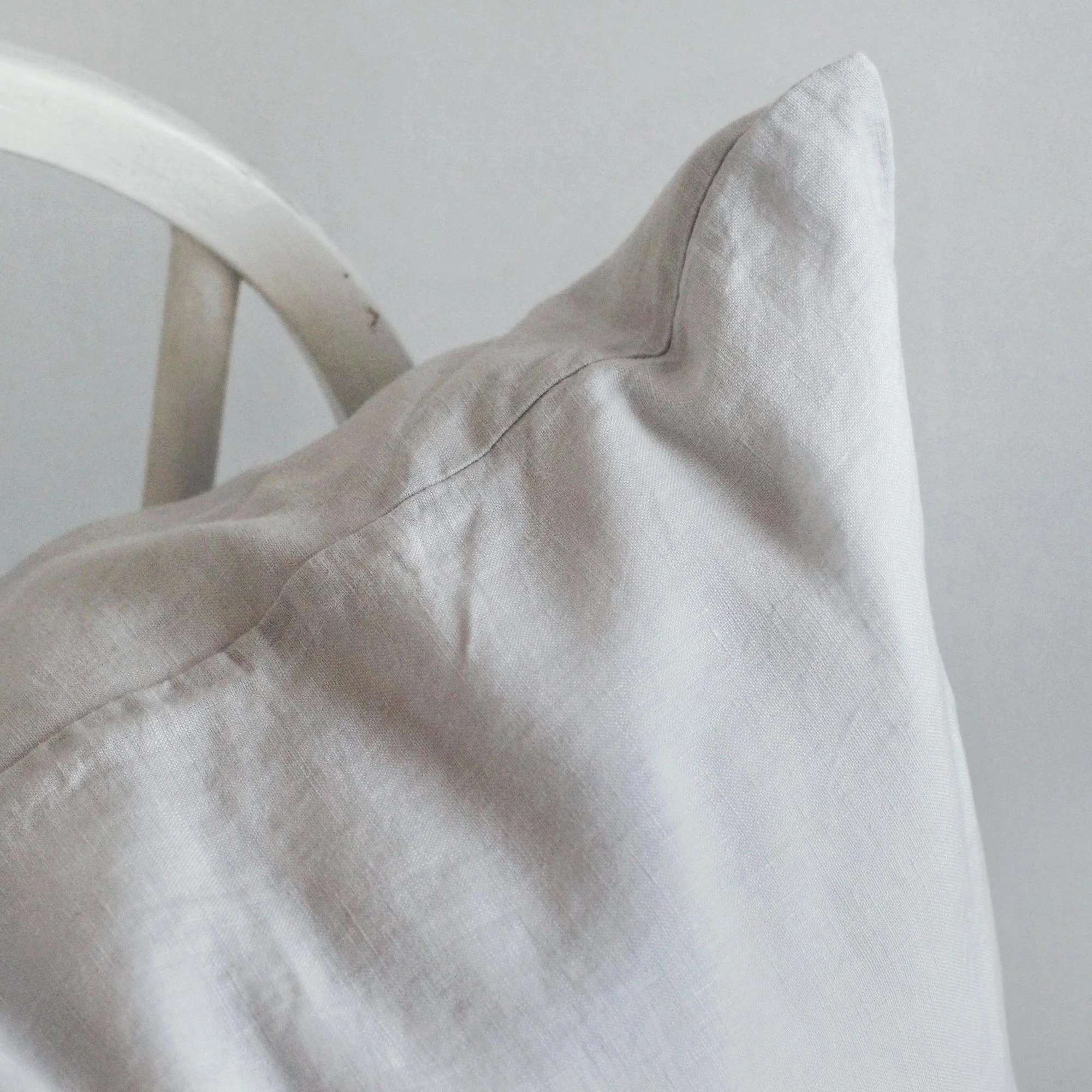 Light Grey Linen Pillowcases - Image 11