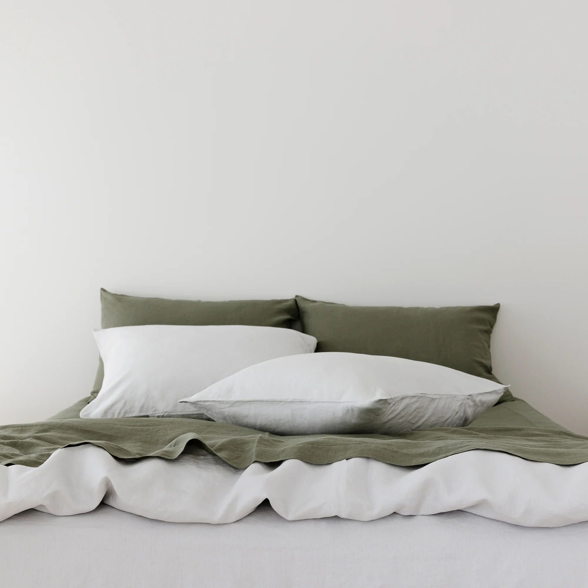 Light Grey Linen Pillowcases - Image 12