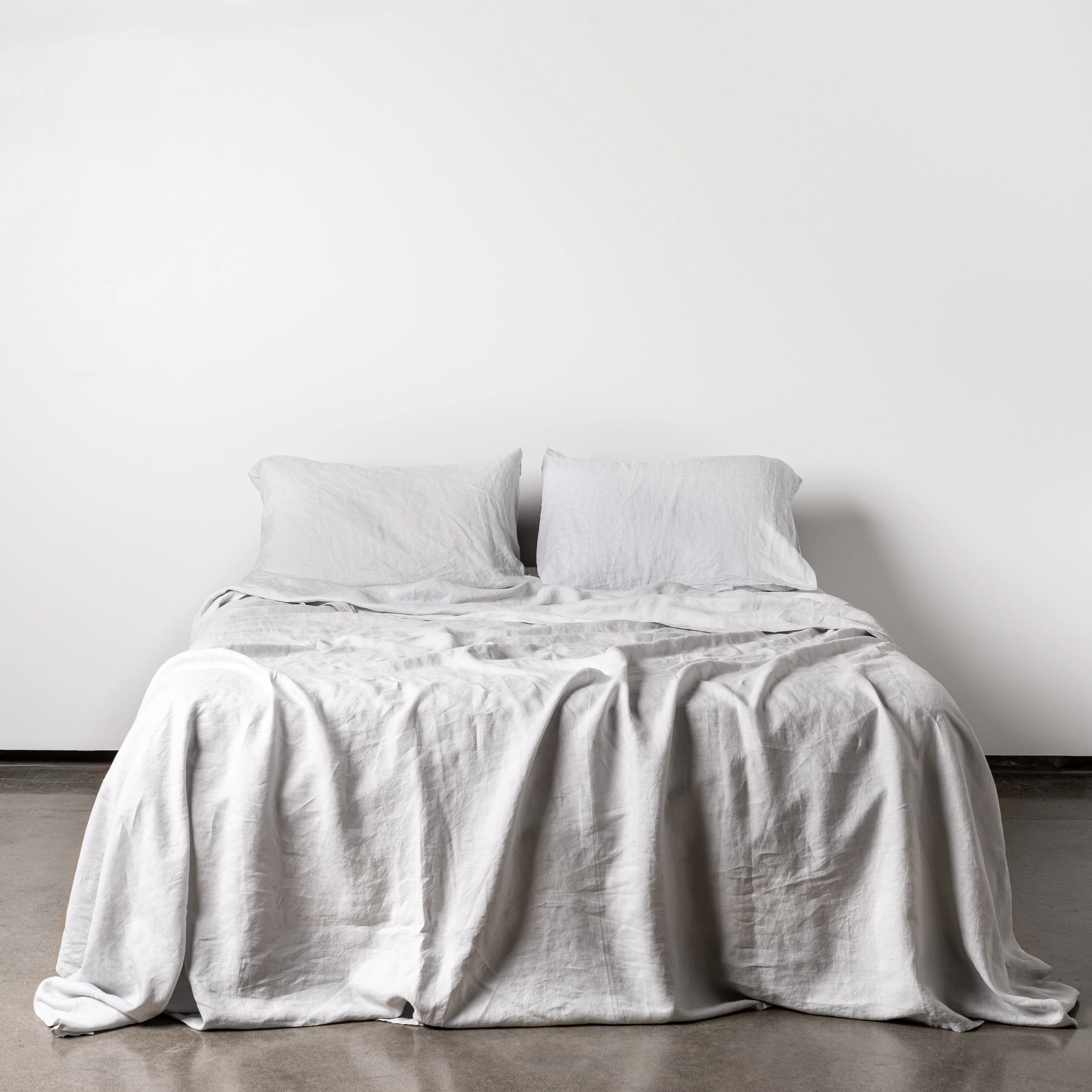 Light Grey Linen Pillowcases - Image 7