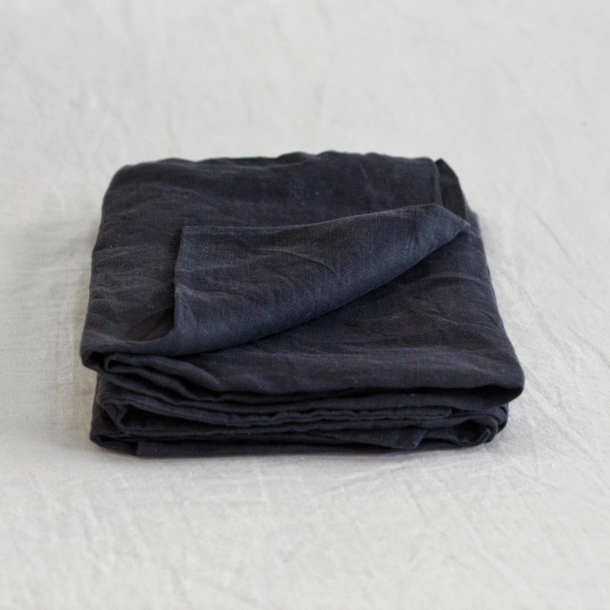 Midnight Blue Linen Pillowcases - Image 9