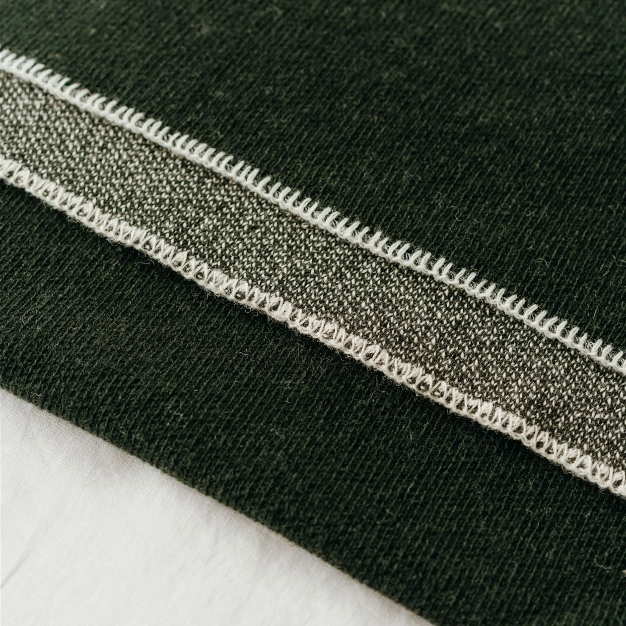 Moss Green Wool Blanket - Image 7