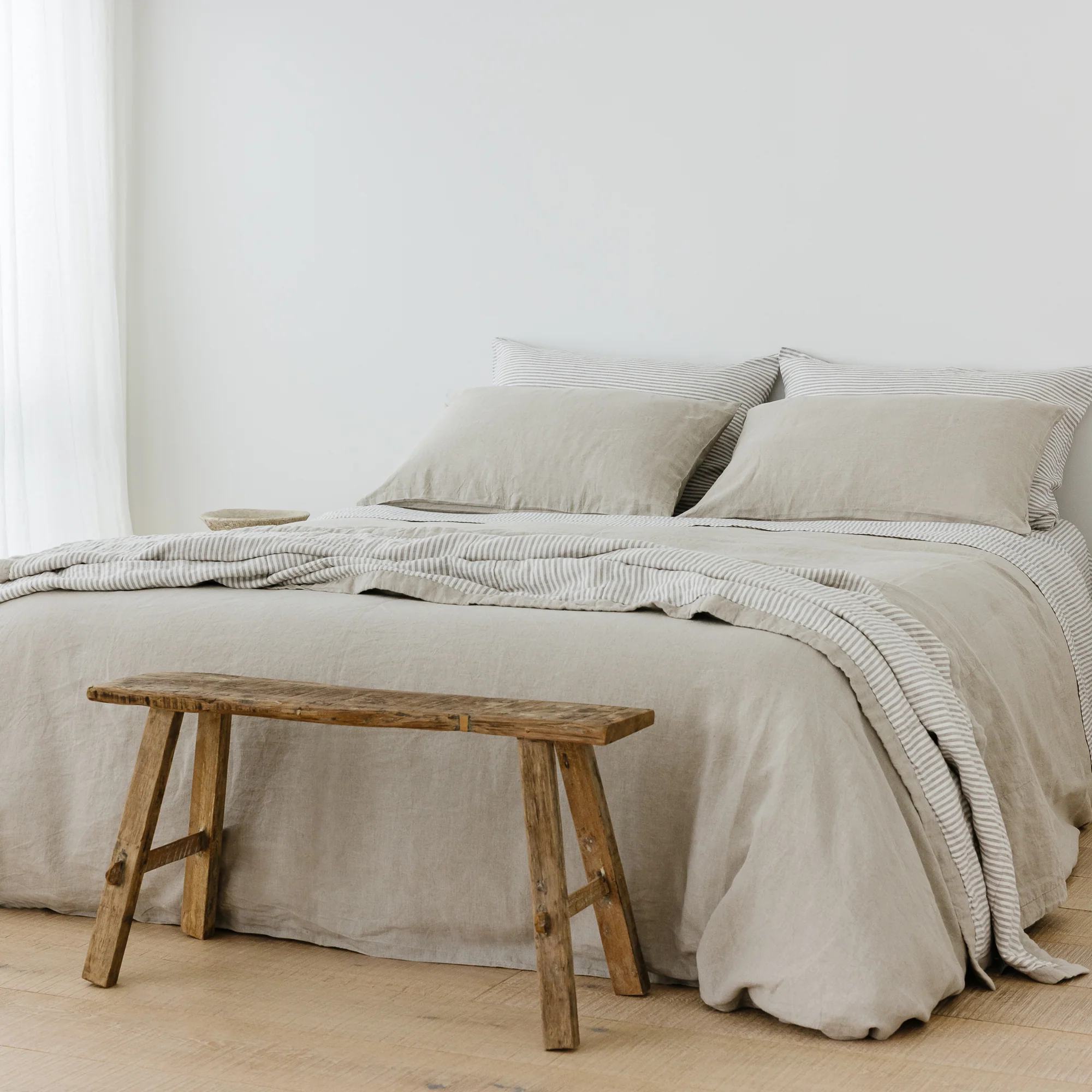 Natural Linen Duvet - Image 8