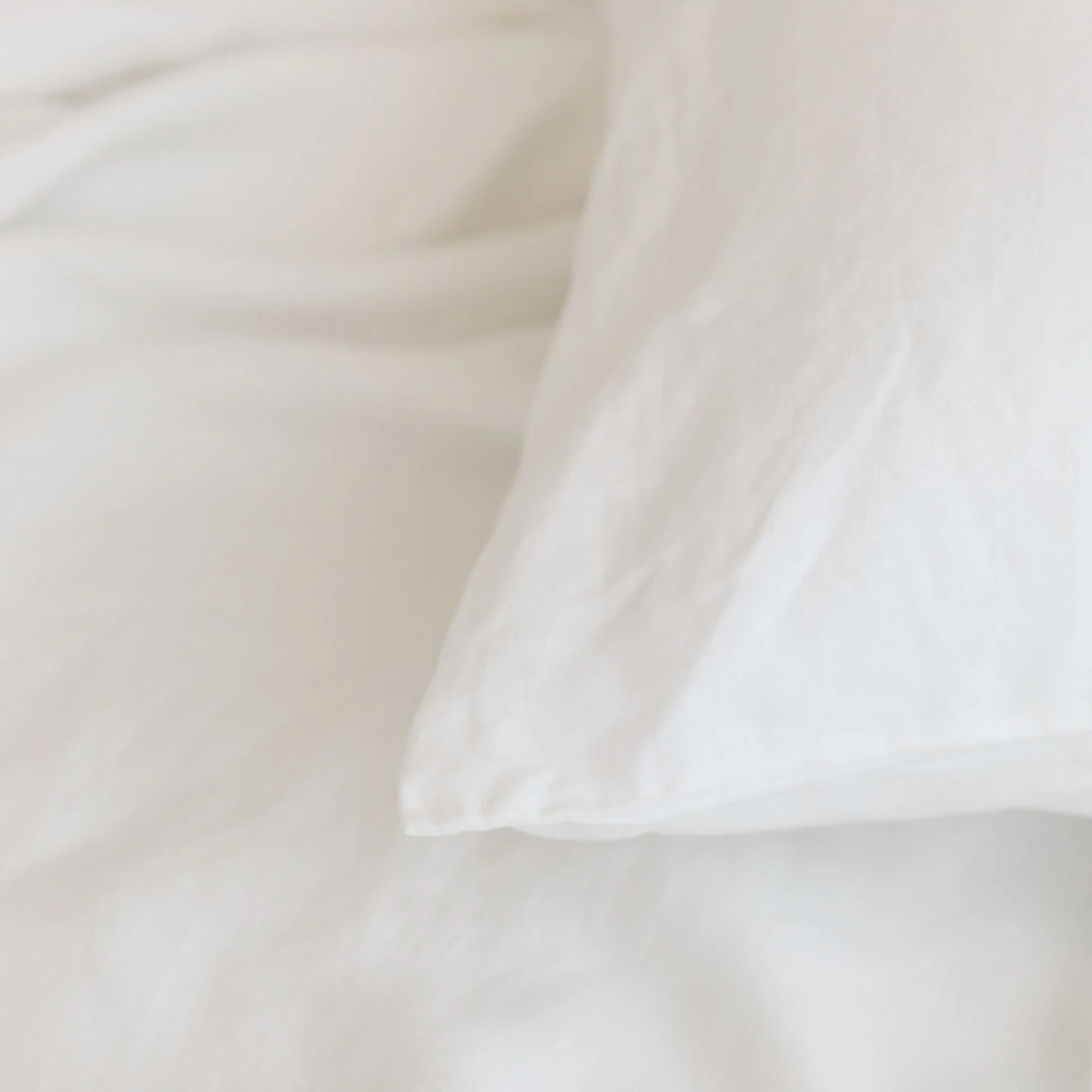 Off White Linen Fitted Sheet - Extra Deep Drop - Image 3