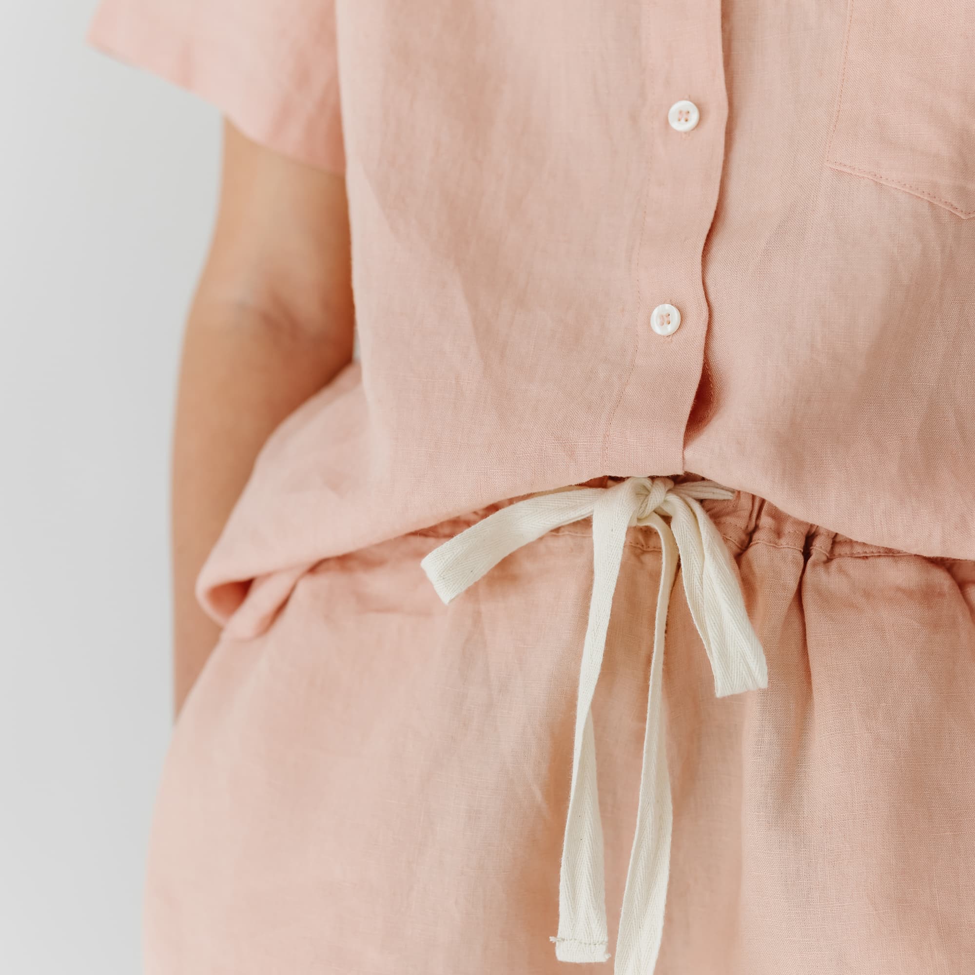 Peach Summer Pyjama Set - Image 4