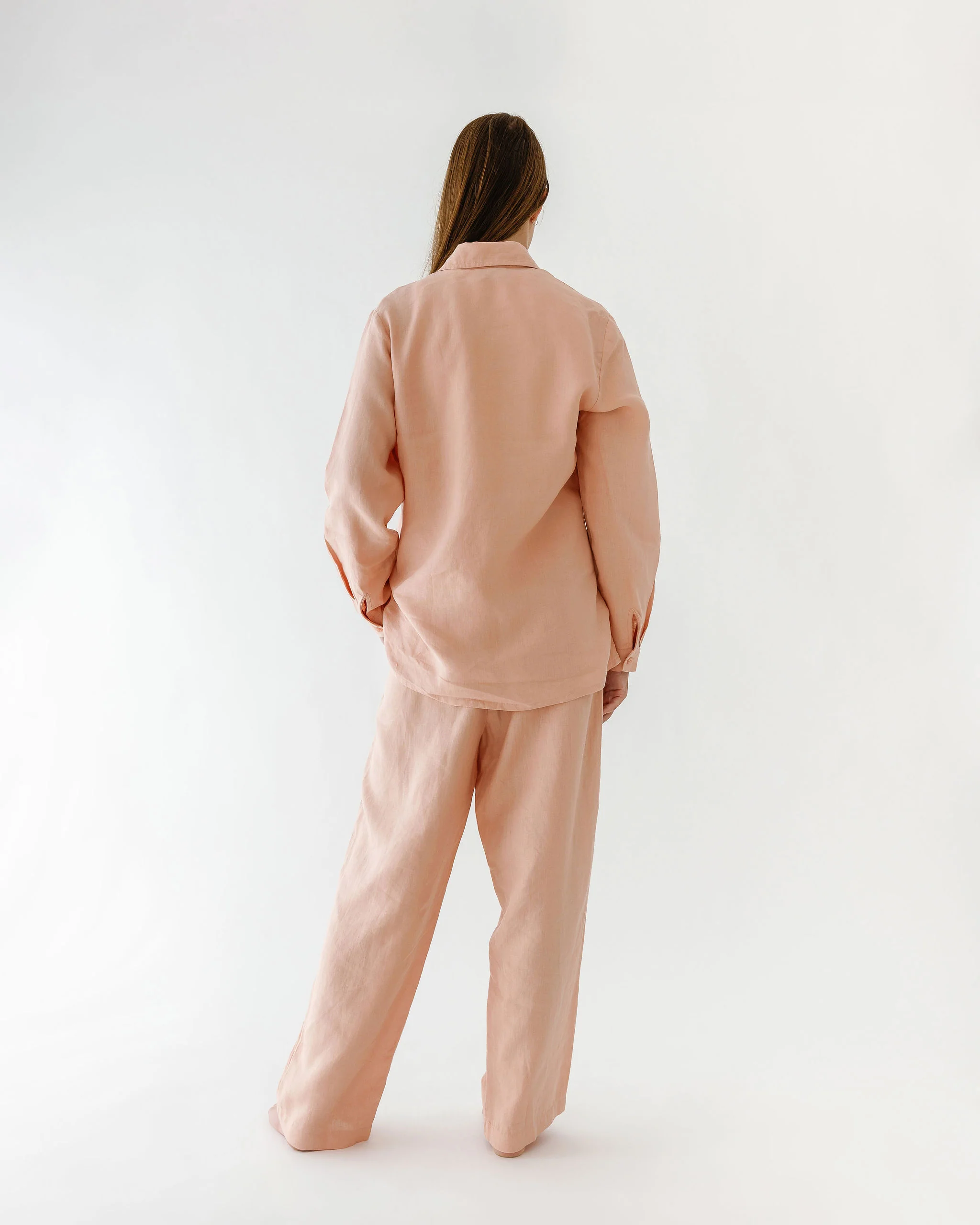 Peach Winter Pyjama Set - Image 4