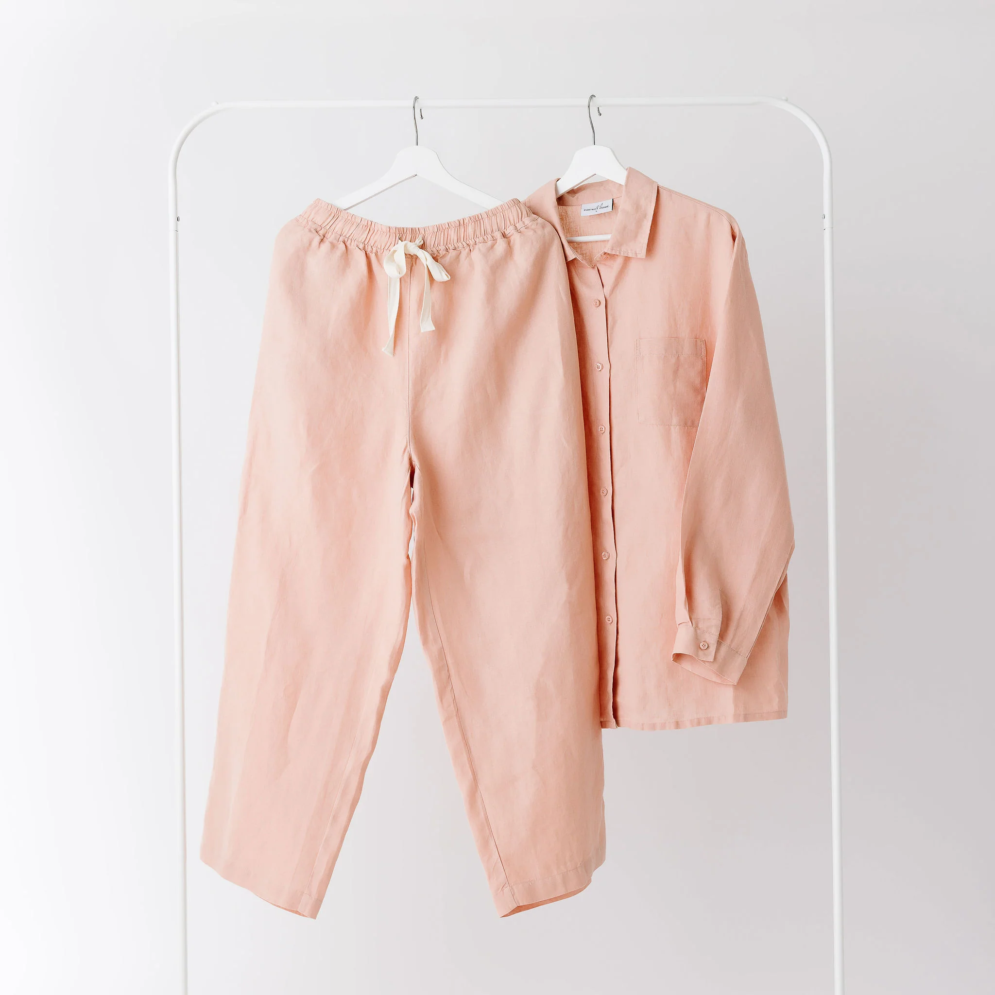 Peach Winter Pyjama Set - Image 5