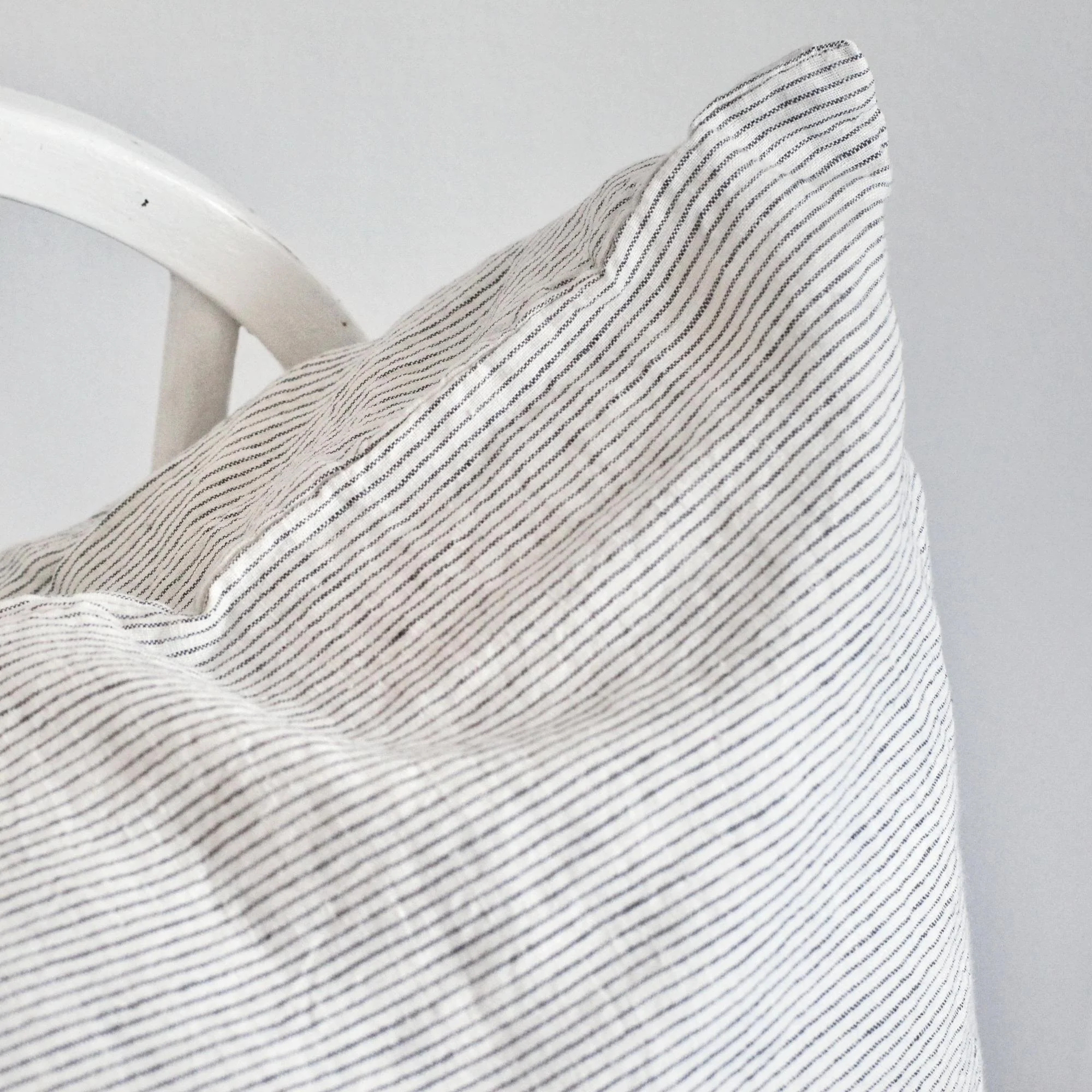 Pinstripes Linen Pillowcases - Image 16