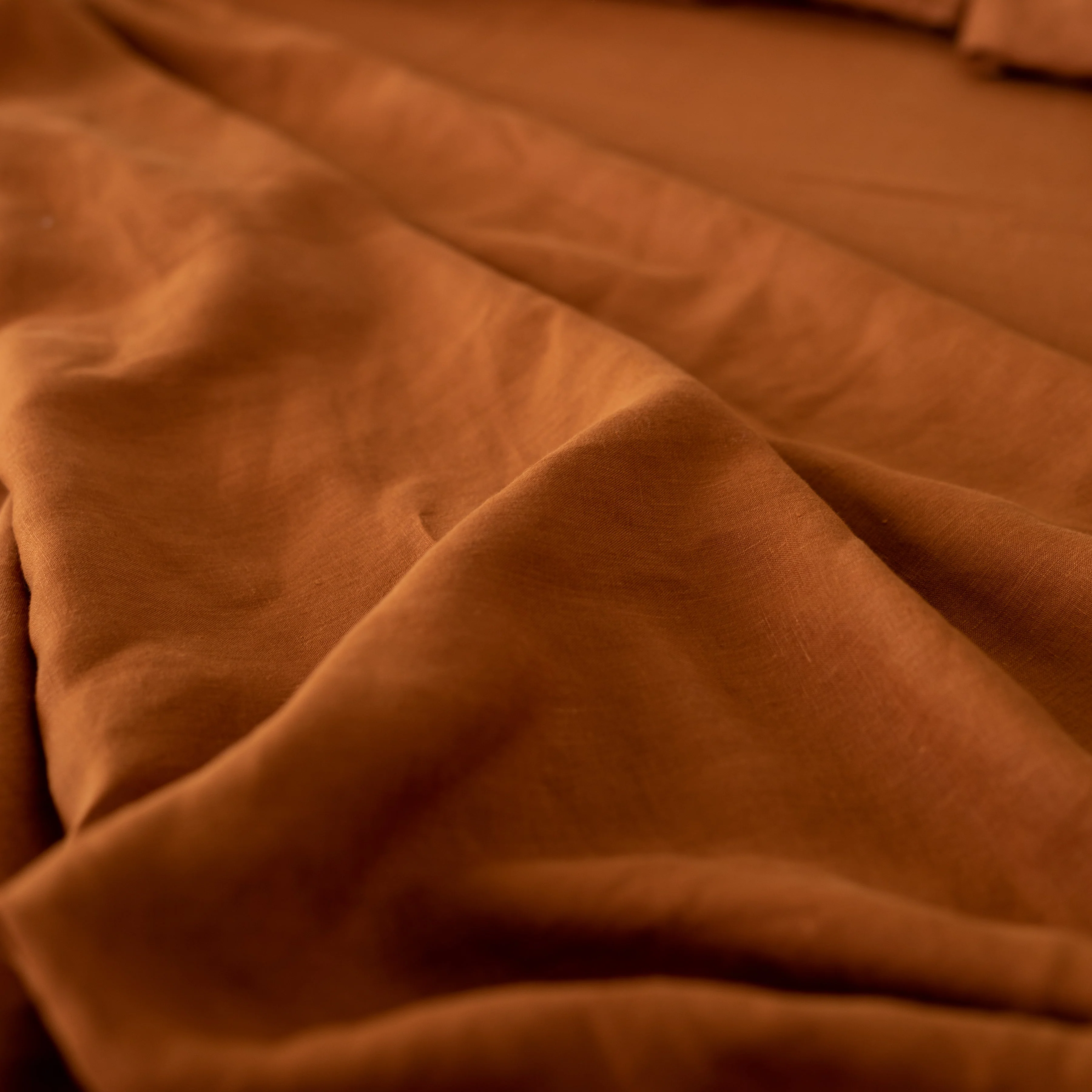 Tobacco Linen Sheets Set - Image 6